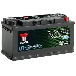 Yuasa Active 12V 100Ah 850A L36-EFB